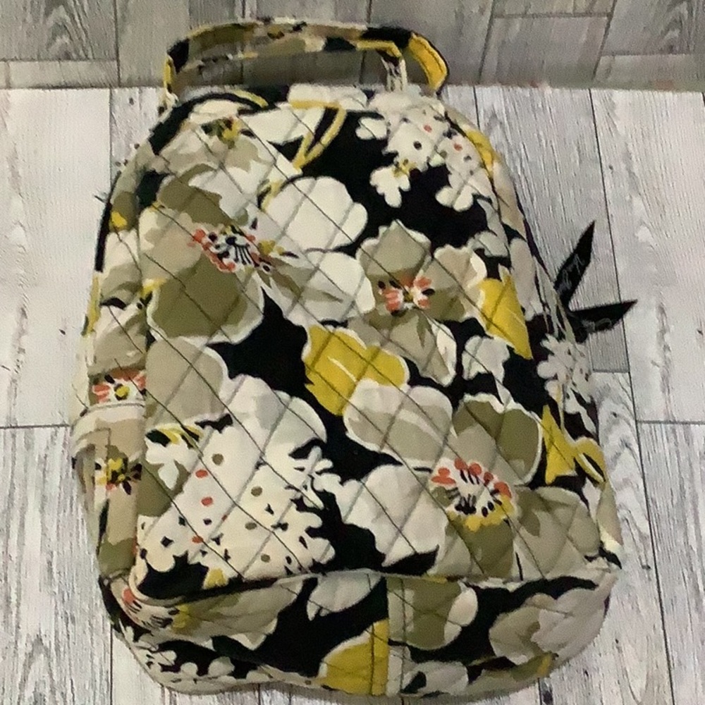 Vera Bradley yellow floral insulated lunch bag - Picture 5 of 7